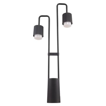 Italux SORANO C49/80/BK-9 Стойка лампа 2x6W/LED 1500LM IP44