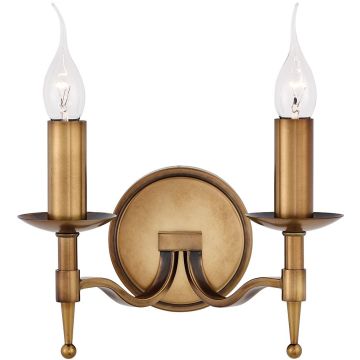 Endon STANFORD CA1W2B Светильник за стена 2x40W/E14