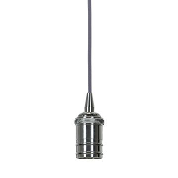Italux ATRIUM DS-M-036 CHROME Висяща лампа 1x60W/E27