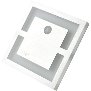 Eko-Light QUADRO EKS1009 Светлина за стълбище със скрит монтаж 1x0,6W/LED 3000K 13LM IP20