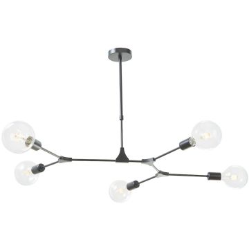 Dar Lighting EUPHEMIA EUP0539 Висяща лампа 5x60W/E27