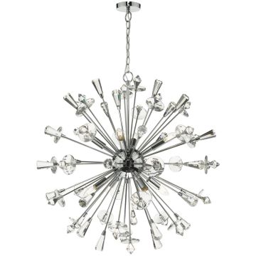 Dar Lighting EXODUS EXO0850 Висяща лампа 8x40W/E14