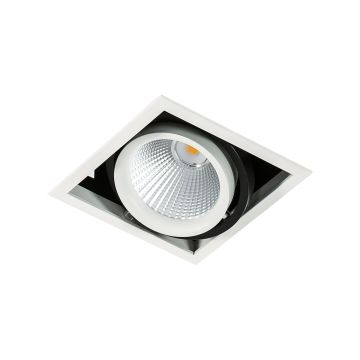 Italux VERTICO GL7108-1/18W 4000K WH+BL Вградено спот светило 1x18W/LED 1550LM IP20