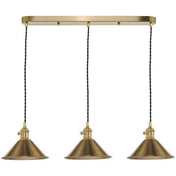 Dar Lighting HADANO HAD3640-01 Висяща лампа 3x40W/E14