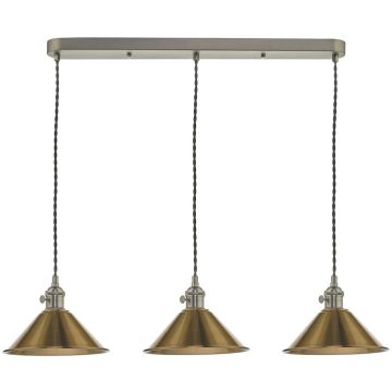 Dar Lighting HADANO HAD3661-01 Висяща лампа 3x40W/E14
