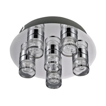 Italux MARC HD-520M-06-1340 CH Таванен светилник 6x5,5W/LED
