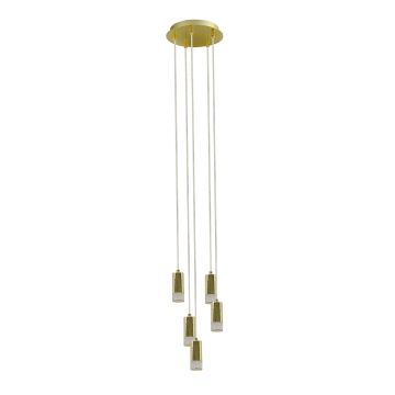 Italux MENTIN HD443N-05-8144 NN BB Висяща лампа 5x5W/LED