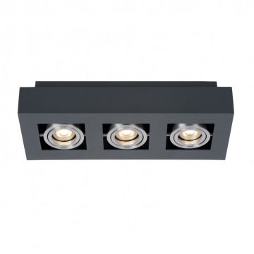 Italux CASEMIRO IT8002S3-BK/AL Повърхностно светило 3x50W/GU10