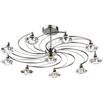 Dar Lighting LUTHER LUT2367 Таванна лампа 10x40W/G9