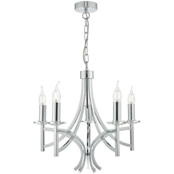 Dar Lighting LYON LYO0550 Люстра 5x40W/E14 IP20
