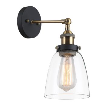 Italux FRANCIS MBM-2563/1 GD+CL Светильник за стена 1x40W/E27