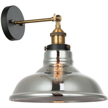 Italux HUBERT MBM-2381-1-GD+SG Светильник за стена 1x40W/E27 IP20