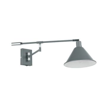 Italux TRINITY MB-402721-IT GR Светильник за стена 1x60W/E14