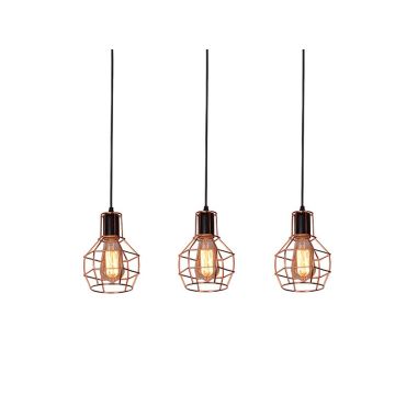 AZzardo CARRON 3 LINE AZ2141 Висяща лампа 3x60W/E27 IP20