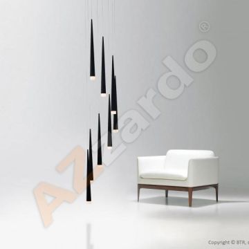 AZzardo STYLO AZ0161 Висяща лампа 8x40W/G9