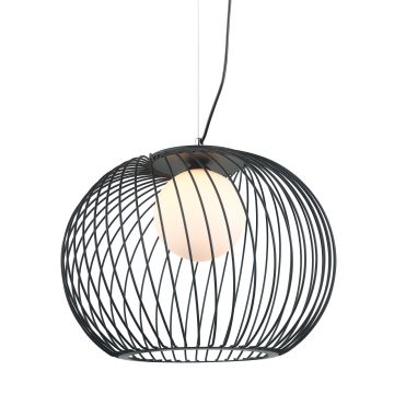 Italux CLARISA MDM-3842-1 BK Висяща лампа 1x40W/E27 IP20