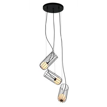 Italux COCO MDM-3941/3 BK Висяща лампа 3x25W/G9 IP20