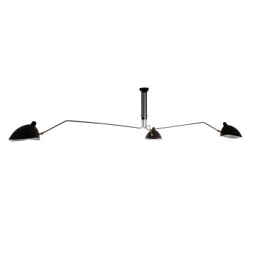 Italux DAVIS MDE610-3 Таванна лампа 3x60W/E27 IP20