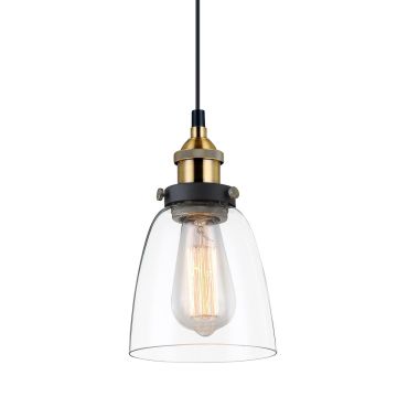 Italux FRANCIS MDM-2563/1 GD+CL Висяща лампа 1x40W/E27