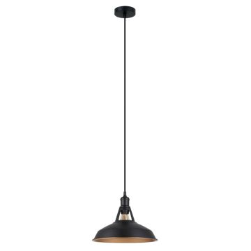Italux FREYA MDM-2315/1 M BK+GD Висяща лампа 1x40W/E27 IP20