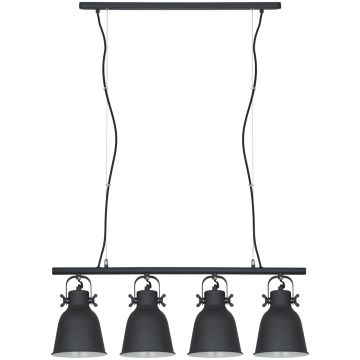 Italux LAVARE MD-HN82608-4-BK+WH Висяща лампа 4x40W/E27 IP20