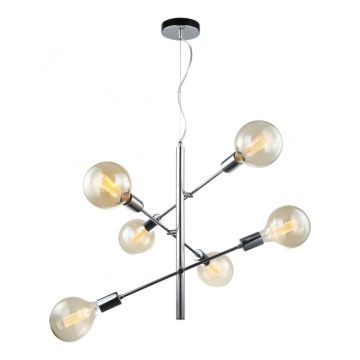 Italux MADALYN MDM3582/6 CH Люстра 6x40W/E27