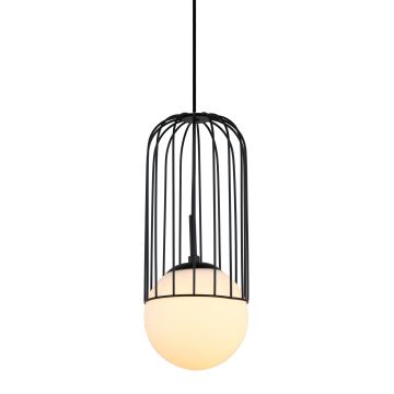 Italux MATTY MDM-3939/1 BK Висяща лампа 1x40W/E27 IP20