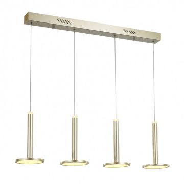 Italux OLIVER MD17033012-4B GOLD Висяща лампа 1x60W/LED 2690LM