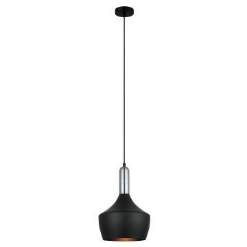 Italux OPHELIA MDM-3028/1 BK+CR Висяща лампа 1x60W/E27