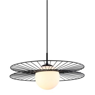 Italux SANDY MDM-4002/1 BK Висяща лампа 1x40W/E27 IP20