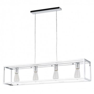 Italux SIGALO MD-BR4366-D4 CH Висяща лампа 4x60W/E27