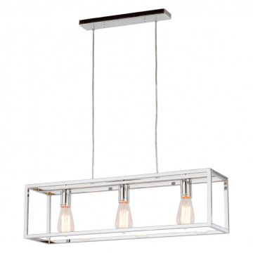 Italux SIGALO MD-BR4367-D3 CH Висяща лампа 3x60W/E27