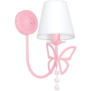Milagro CHARLOTTE PINK MLP4215 Светильник за стена 1x40W/E14 IP20
