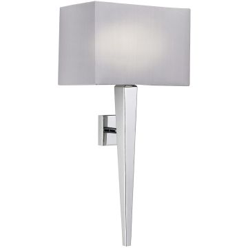 Endon MORETO MORETO-1WBCH Светильник за стена 1x60W/E14 IP20
