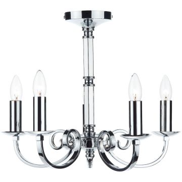 Dar Lighting MURRAY MUR0550 Люстра 5x40W/E14