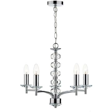 Dar Lighting OLEANA OLE0550 Люстра 5x40W/E14