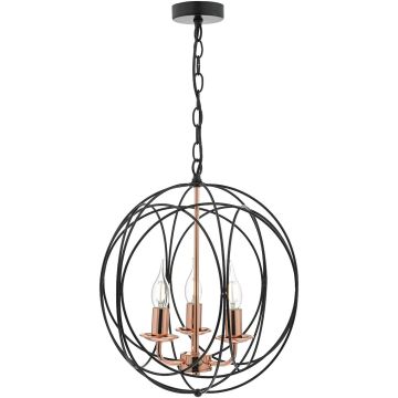 Dar Lighting PHOENIX PHO0322 Висяща лампа 3x40W/E14 IP20