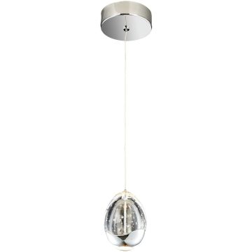 Italux HUELTO PND-22112132-1A-CR Висяща лампа 1x4,8W/LED 3000K 290LM IP20
