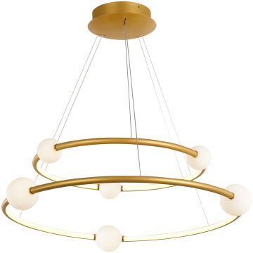 Italux LOZANNA PND-20112035-2A-GD Висяща лампа 6+2x86W/LED 3000K 4600LM IP20