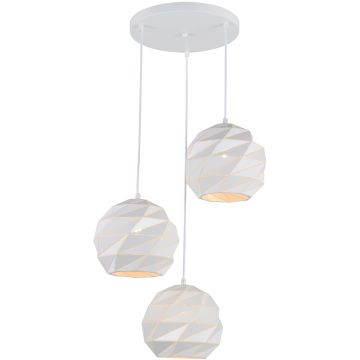 Italux PALERMO PND-2424-3S-WH Висяща лампа 3x40W/E27 IP20