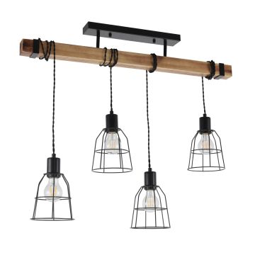 Italux PONTE PND-4290-4-L Висяща лампа 4x60W/E27