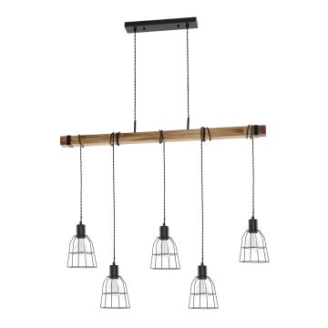 Italux PONTE PND-4290-5-L Висяща лампа 5x60W/E27