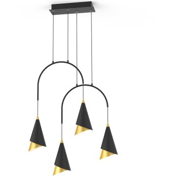 Italux RAALTO PND-433128-3 Висяща лампа 4x29,4W/LED 3000K 958LM IP20