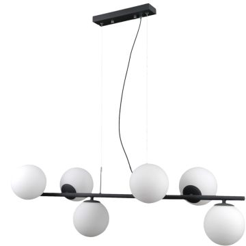 Italux RADDI PND-5510-6-BK Висяща лампа 6x5W/G9 IP20