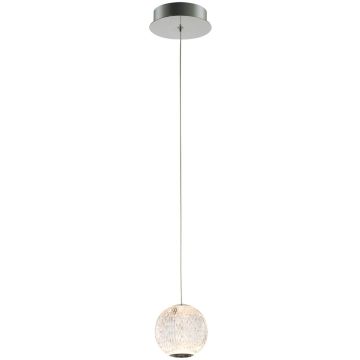 Italux ROSARIO PND-12220121-1A-CR Висяща лампа 1x4,2W/LED 3200K 280LM IP20