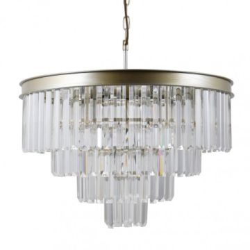 Italux VERDES PND-44372-8-CHMP-GLD Висяща лампа 8x40W/E14 IP20