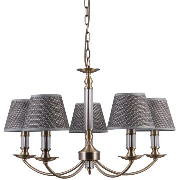 Italux ZANOBI PND-43272-5 Люстра 5x40W/E14 IP20