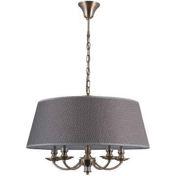 Italux ZANOBI PND-43272-5A Люстра 5x40W/E14 IP20