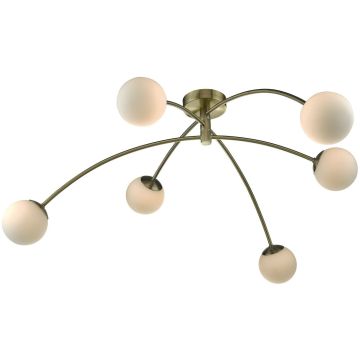 Dar Lighting PUGLIA PUG6475 Таванна лампа 6x20W/G9 IP20