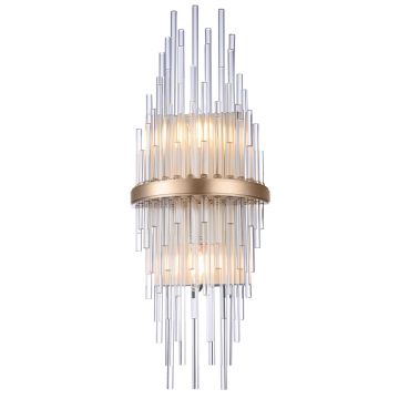 Cosmolight REYKJAVIK W02073CP Светильник за стена 2x60W/E14
